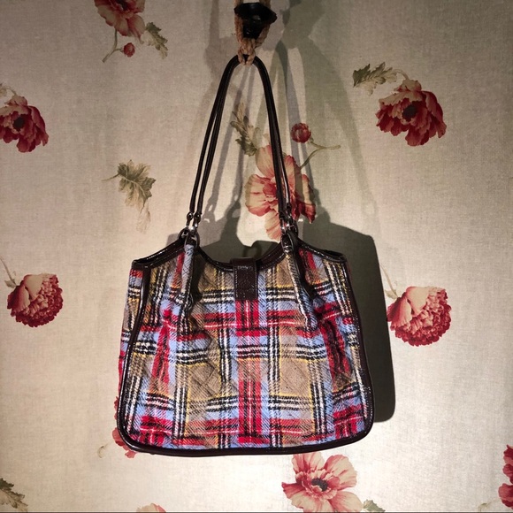 Vintage Vera Bradley Plaid Purse - Picture 5 of 7